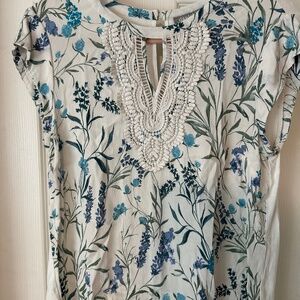 Lace Detail Blouse